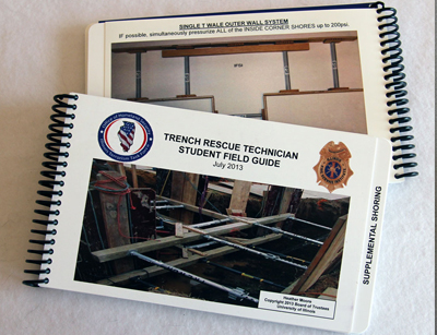 trench rescue tech book image